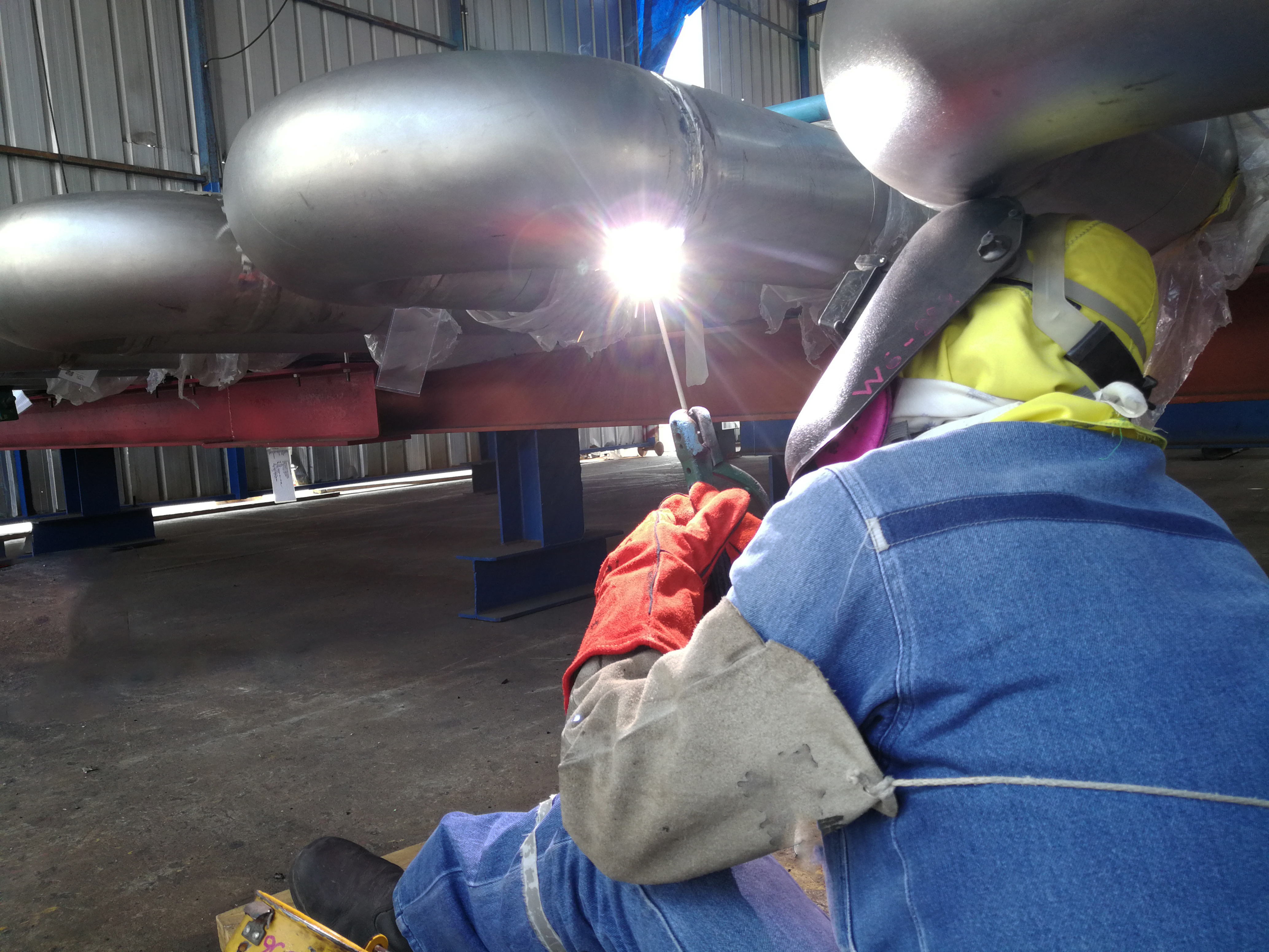 Fabrication Work at Falcon Plant Resources